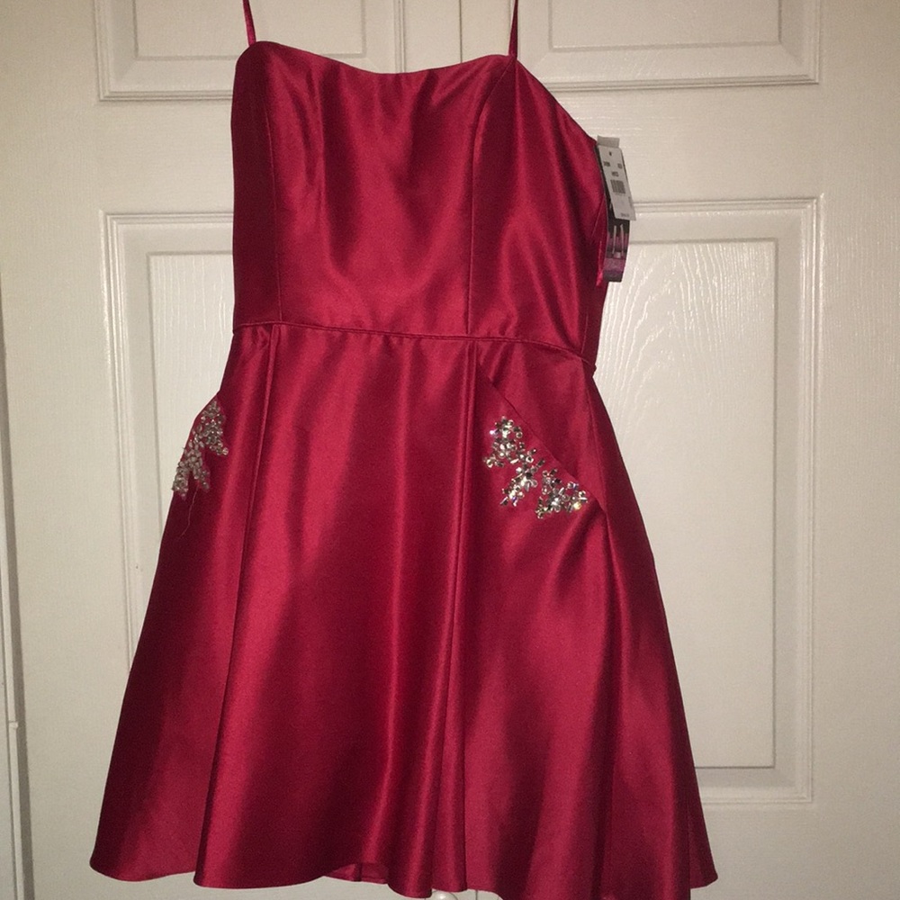 Cute red dress